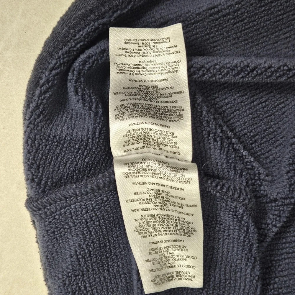 Columbia Womens Piney Ridge Hybrid Full Zip Quilted Jacket Navy Blue Medium